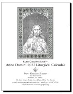 2027 Traditional (Tridentine) Liturgical Calendar